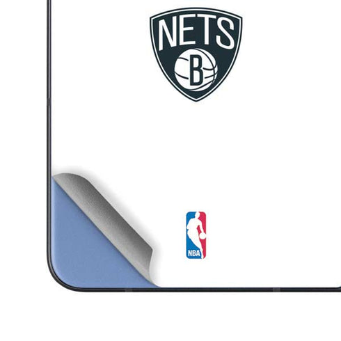 NBA Brooklyn Nets Standard - White Galaxy Z Fold5 5G Skin
